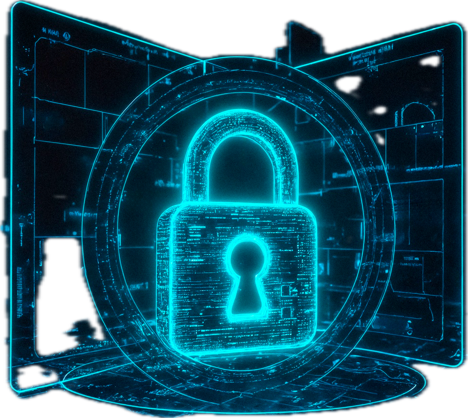 Ilustración de seguridad digital